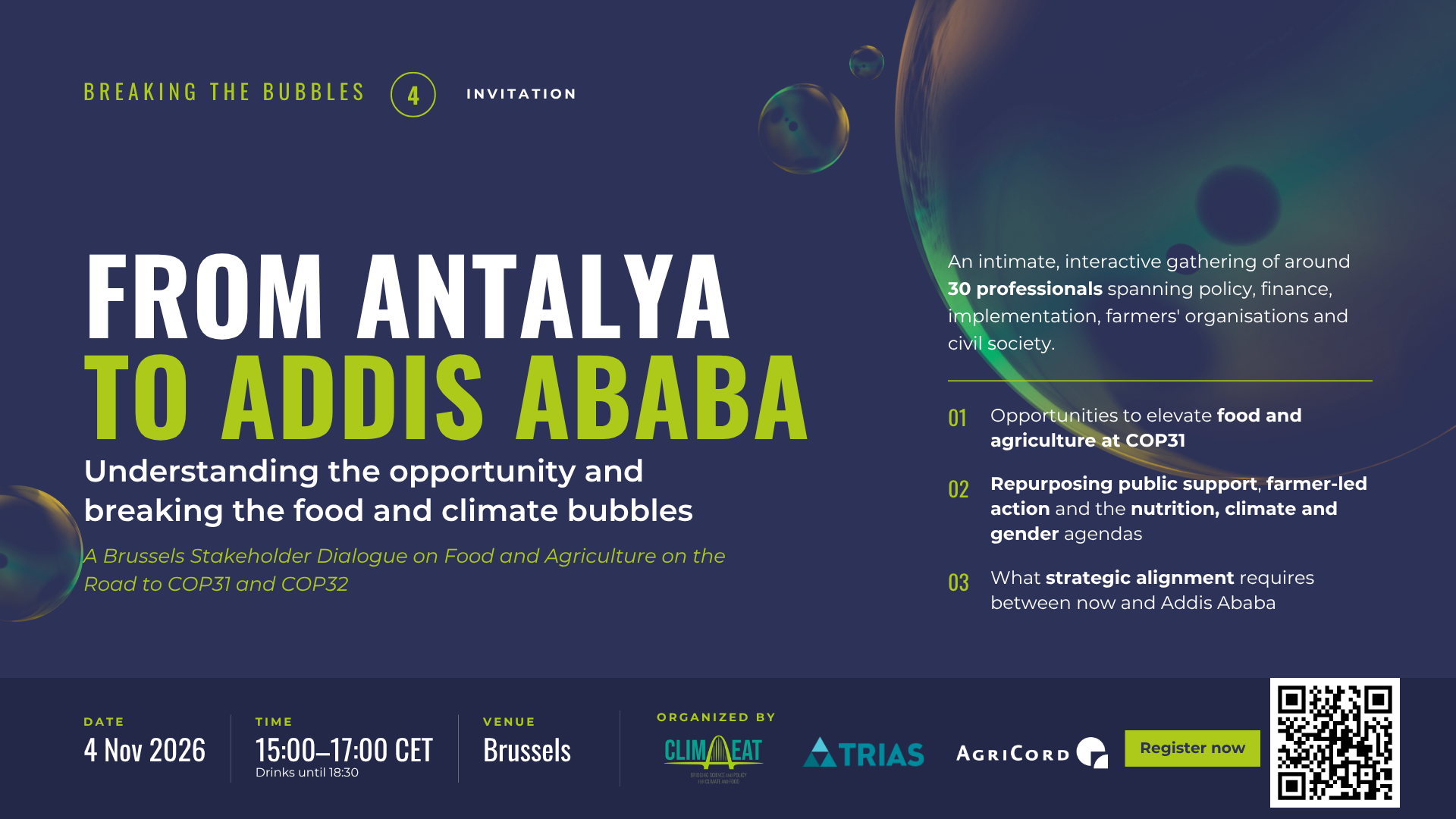 Breaking the Bubbles 4